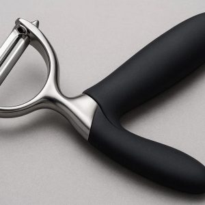 Heavy Duty Zinc Alloy Vegetable Peeler Ergonomic Comfort Handle Sharp Swivel Blade Elegant Kitchen Utensil For Home Chef