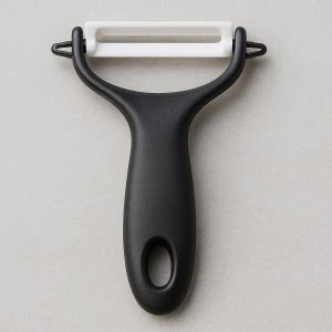 Ultra Sharp Ceramic Vegetable Peeler Rust Proof Precision Swivel Blade Lightweight Kitchen Tool For Healthy Clean Meal Preparation