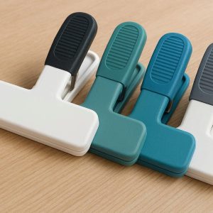 Heavy Duty Plastic Chip Bag Clips Soft Comfortable Grip Airtight Sealing Clamps For Kitchen Snack Bags Food Storage